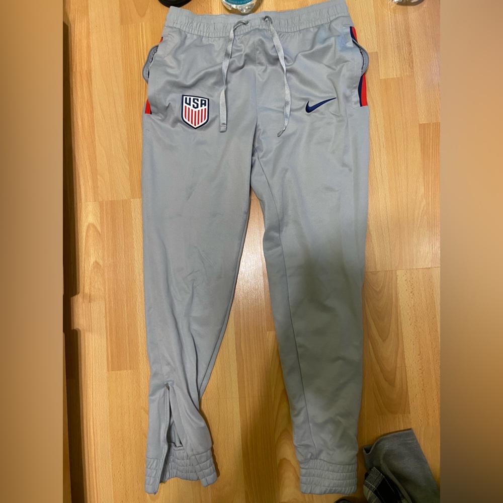 Nike Gray Sweatpants with USA Logo